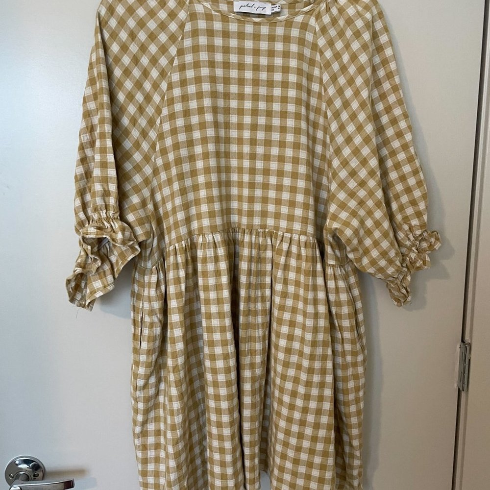 Petal and Pup mustard/yellow dress